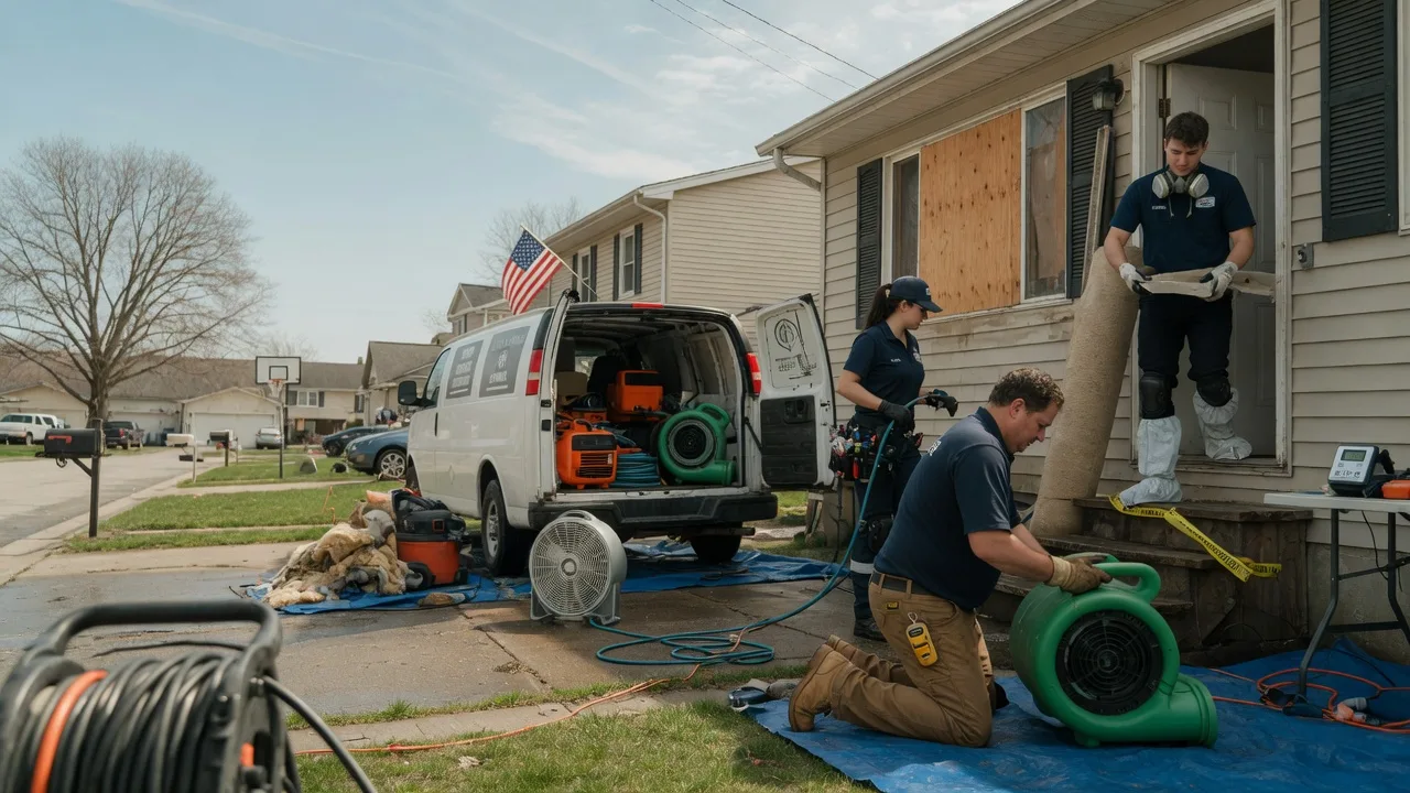 Water Damage Restoration in Parlin, NJ near me